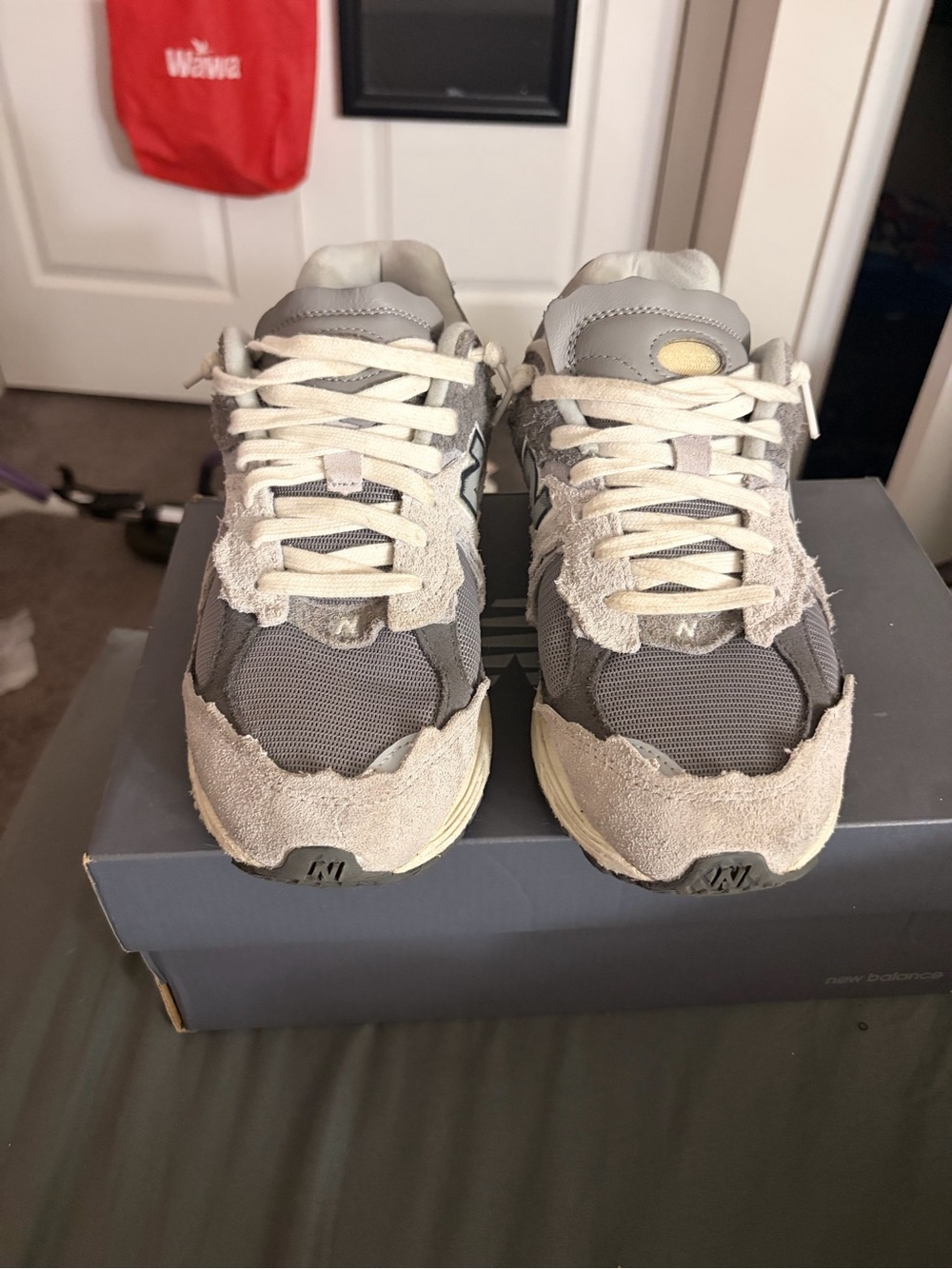 New Balance 2002R Protection Pack Rain Cloud Size 9.5
